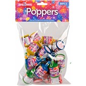 PARTY POPPERS 20PC
